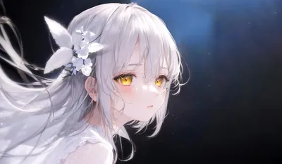 银发少女 动漫 少女 银发 8K