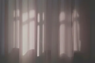 窗影朦胧 室内 窗帘 光影 2K