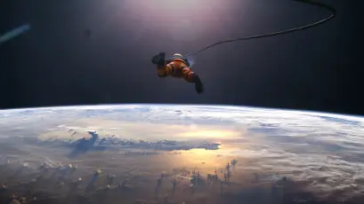 太空极限跳跃 科幻 太空 极限运动 1080P