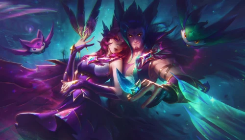 暗影双生 奇幻 暗黑 魔法 4K