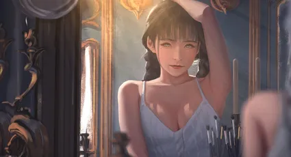古典风格的女性肖像 古典 女性 肖像 1080P