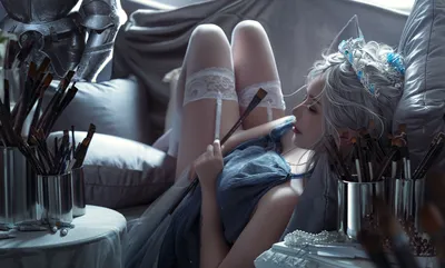艺术与幻想 艺术 幻想 女性 4K