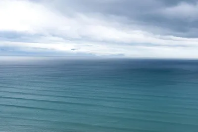 海天一色 海洋 天空 云层 4K