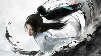 水墨飞仙 水墨 飞仙 古风 4K